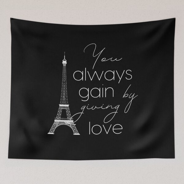 Item preview, You Always Gain By Giving Love - Love Quotes designed and sold by fowons.
