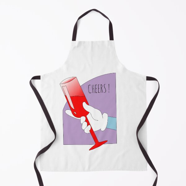 Item preview, CHEERS! Red Wine Glass designed and sold by PodiShawna.