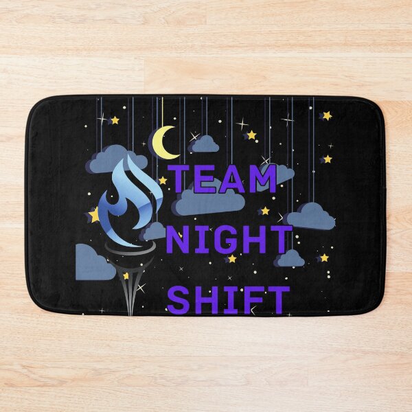 Item preview, Team Night Shift - Graphic Design designed and sold by cypher33.