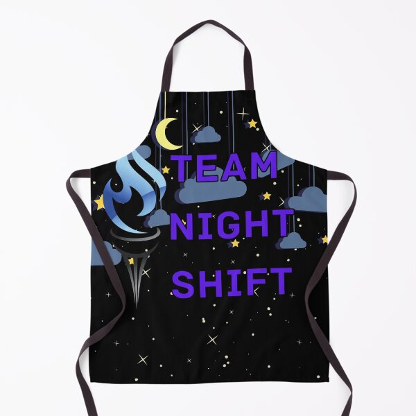 Item preview, Team Night Shift - Graphic Design designed and sold by cypher33.