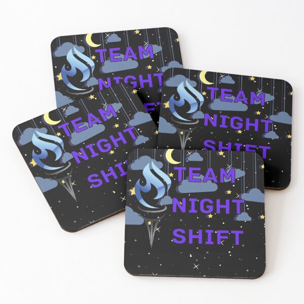 Item preview, Team Night Shift - Graphic Design designed and sold by cypher33.