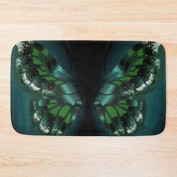 Item preview, Shiny emerald glowing butterfly wings designed and sold by NexusArts.