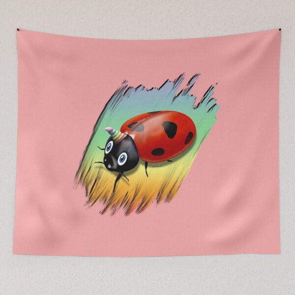 Item preview, Ladybug Unicorn designed and sold by DesertG.