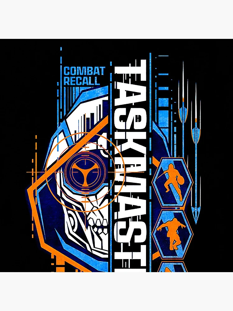 Thumbnail 4 of 4, Clock, Taskmaster designed and sold by shopLucaAmerica.