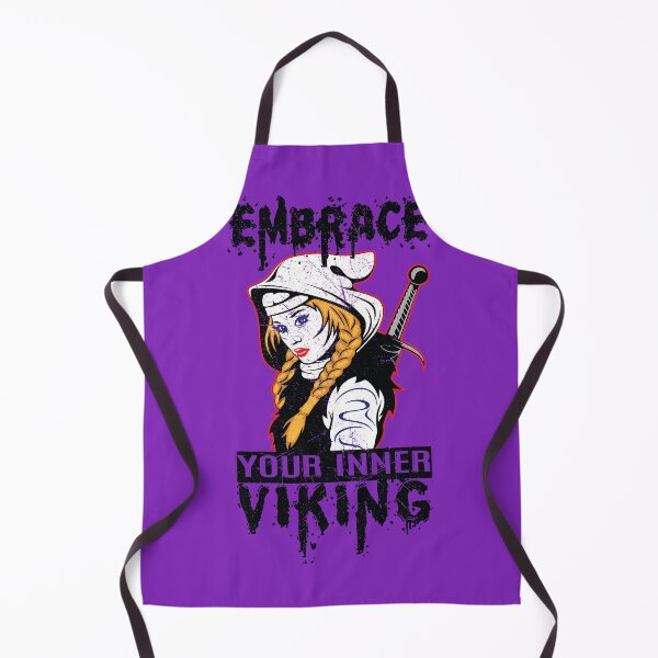 Item preview, Viking pretty girl power motivational Norse design designed and sold by pomie01.