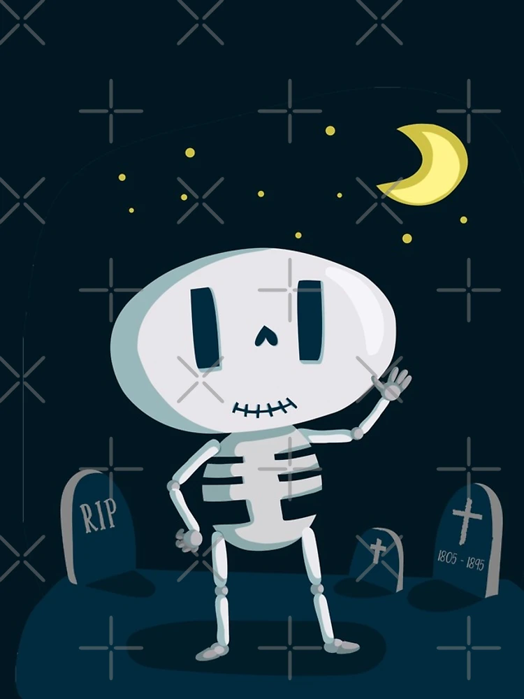 Thumbnail 4 of 4, iPhone Case, Skeleton in Graveyard [Roufxis-Rb] designed and sold by RoufXis.