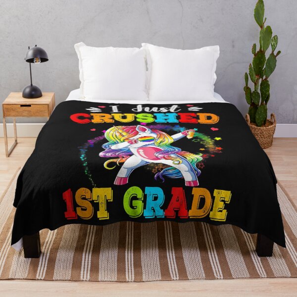 Item preview, I Just Crushed 1st Grade Dabbing Unicorn Back To School 2021 designed and sold by begin-again.