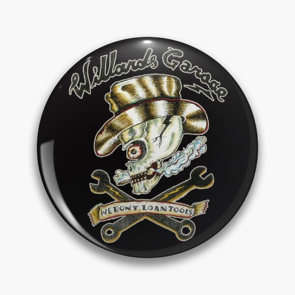 Item preview, Willard's Garage We Don't Lend Tools Retro Vintage T-Shirt designed and sold by WEBuyApparel.