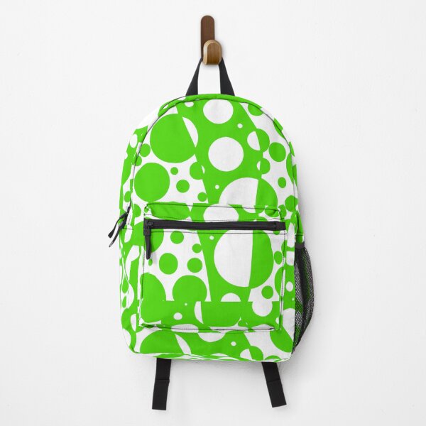 Item preview, Green Circles and Squiggles Pattern designed and sold by Sketches by Sophie.