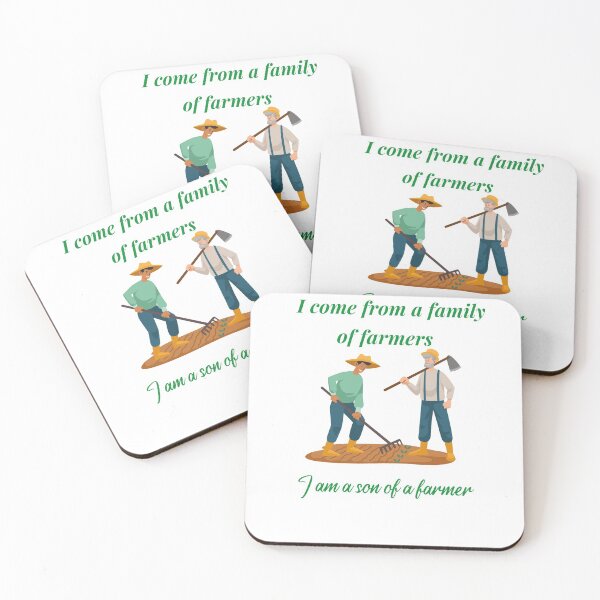 Item preview, son of a farmer gifts for a holiday ,funny farming family quotes designed and sold by DANT-shirts.