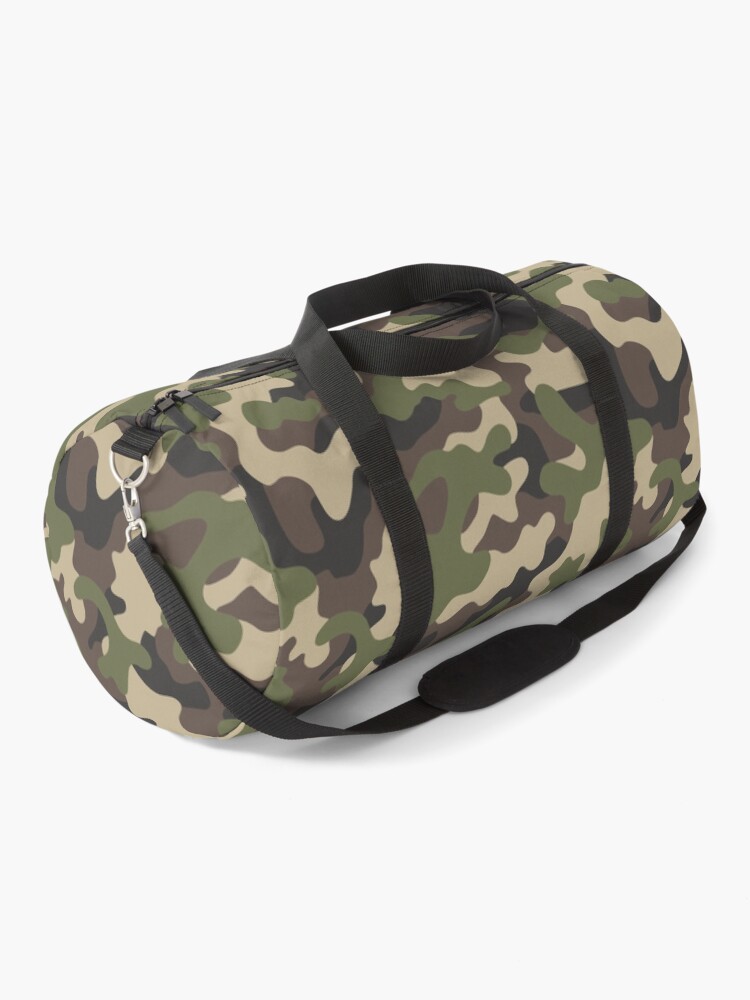 Military Camouflage Pattern Duffle Bag