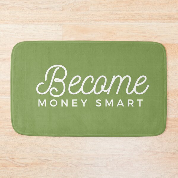 Item preview, Become Money Smart white (green) designed and sold by zav2001.