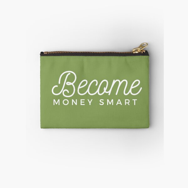 Item preview, Become Money Smart white (green) designed and sold by zav2001.