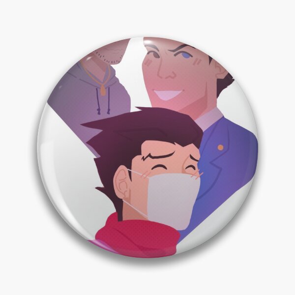 Aperçu de l'œuvre Phoenix Wright à travers les années créée et vendue par afinchofsalt.