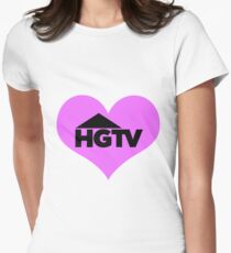 I love HGTV Women's Fitted T-Shirt