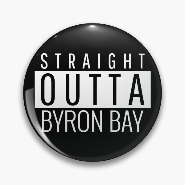 Item preview, Straight Outta Byron Bay New South Wales  designed and sold by Teelogic.