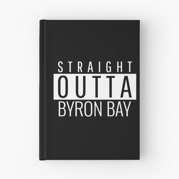 Item preview, Straight Outta Byron Bay New South Wales  designed and sold by Teelogic.