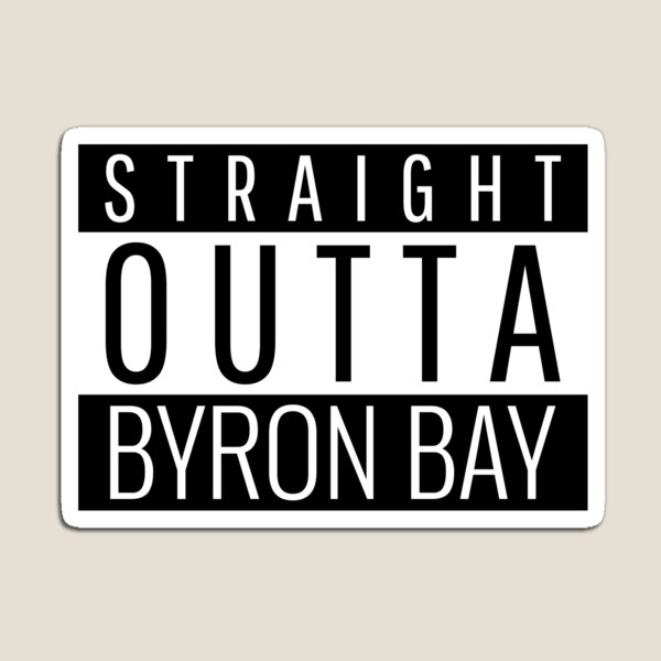 Item preview, Straight Outta Byron Bay New South Wales  designed and sold by Teelogic.