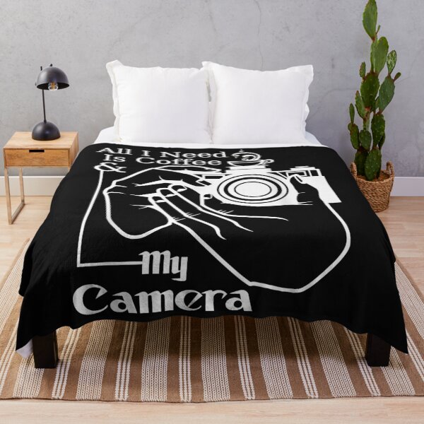 Item preview, Photography All I Need is Coffee and My Camer - Funny Photography designed and sold by begin-again.