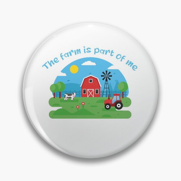 Item preview, The farm is part of me. farmer slogan ,funny gifts for farmers  designed and sold by DANT-shirts.