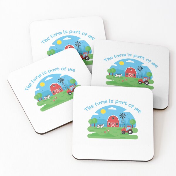 Item preview, The farm is part of me. farmer slogan ,funny gifts for farmers  designed and sold by DANT-shirts.