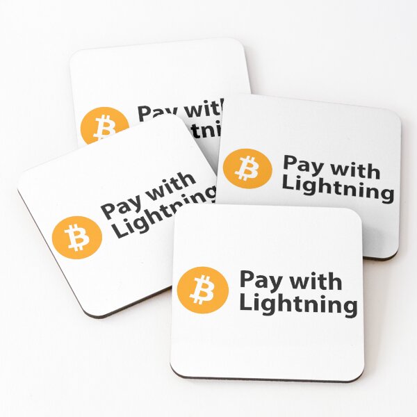 Item preview, Pay with Lightning (Bitcoin / Lightning Network) designed and sold by NautilusMare.