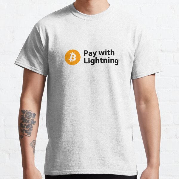 Artikel-Vorschau von Pay with Lightning (Bitcoin / Lightning Network), designt und verkauft von NautilusMare.
