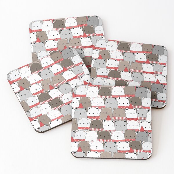 Item preview, Seamless Cute Bears Pattern designed and sold by verrycutte.