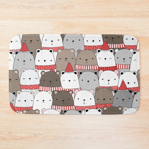 Item preview, Seamless Cute Bears Pattern designed and sold by verrycutte.