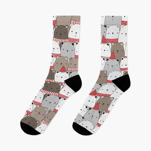 Item preview, Seamless Cute Bears Pattern designed and sold by verrycutte.