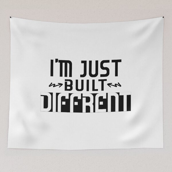 Item preview, I'm Just Built Different designed and sold by Mohammed Sohail Khan.