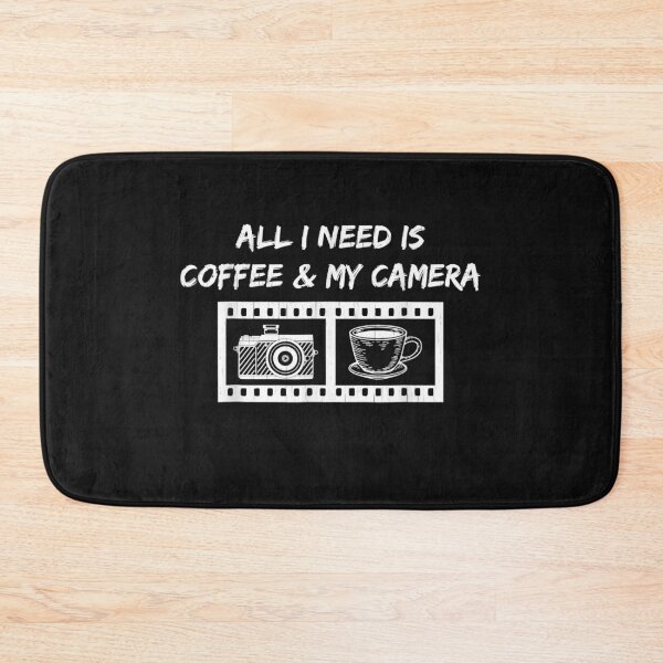 Item preview, All I Need is Coffee and My Camera, Photographer designed and sold by begin-again.