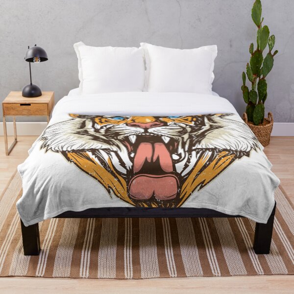 Aperçu de l'œuvre Fond de tête de tigre créée et vendue par Tu Tu.
