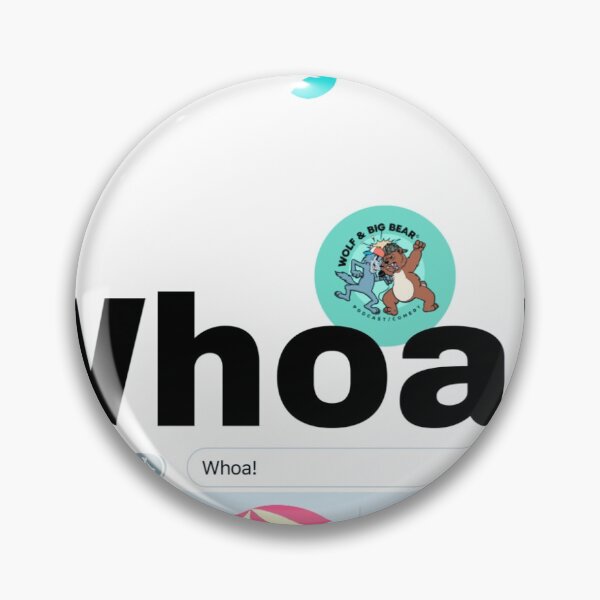 Item preview, Whoa! WolfandBigBear  designed and sold by Lance Ross.