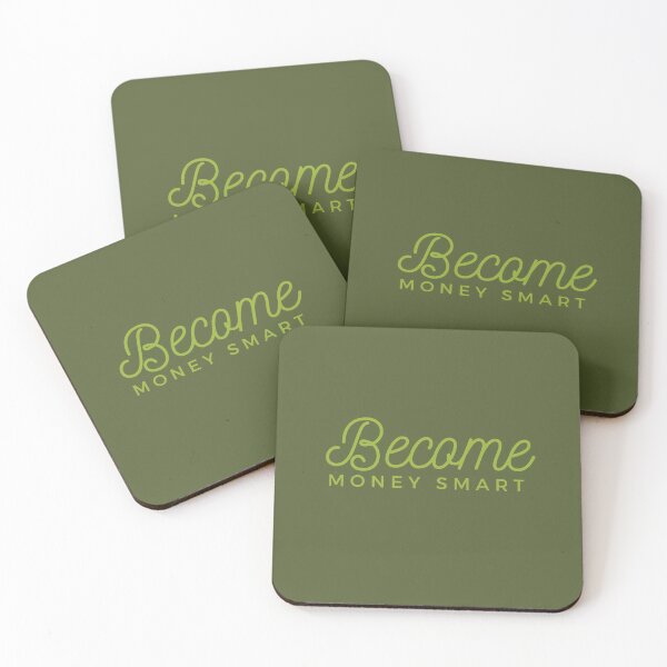 Item preview, Become Money Smart green (darker green) designed and sold by zav2001.
