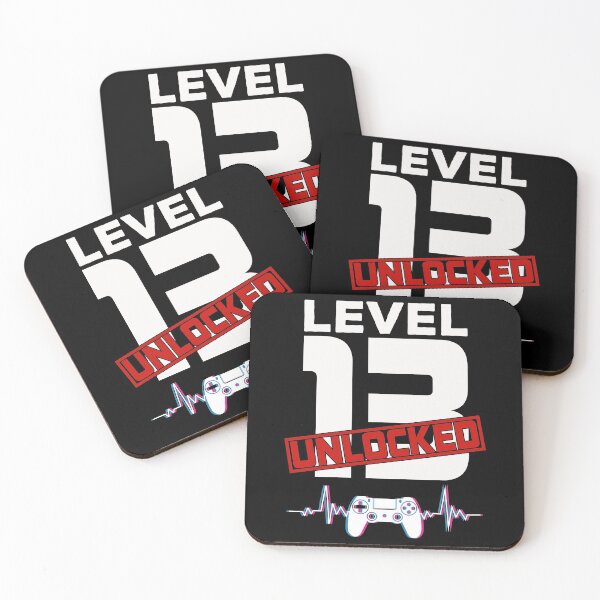 Item preview, Level 13 Unlocked - Born in 2008 Gaming - 13nd Birthday Anniversary Video Game Father's Day Christmas Present. designed and sold by ALITOPRINCE.