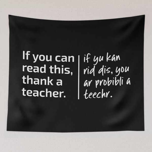 Item preview, If You Can Read This Thank A Teacher, Gift For Teacher designed and sold by Betadesign77.