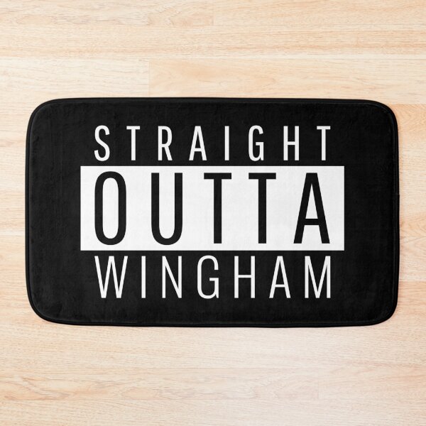 Item preview, Straight Outta Wingham New South Wales designed and sold by Teelogic.