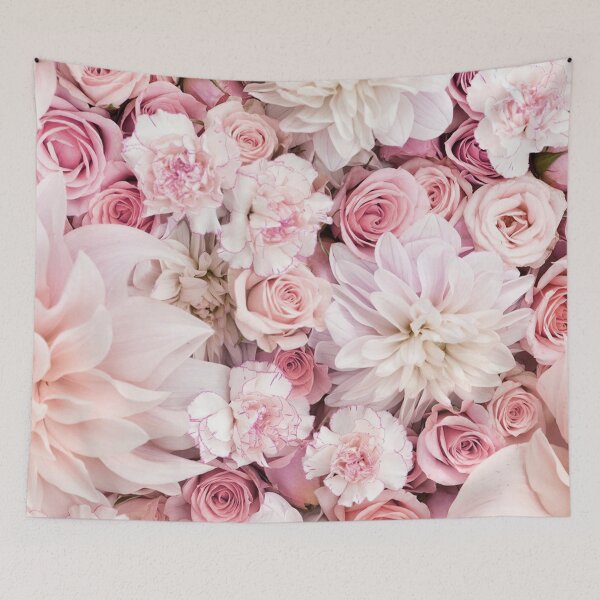 Artikelvorschau, Schöne rosa Blumen abstrakte Kunst entworfen und verkauft von NexusArts.