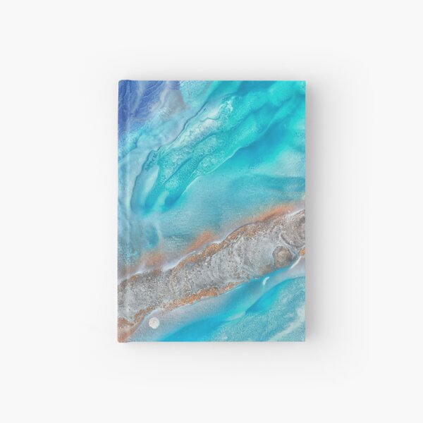 Impasse spray-art on canvas Hardcover Journal