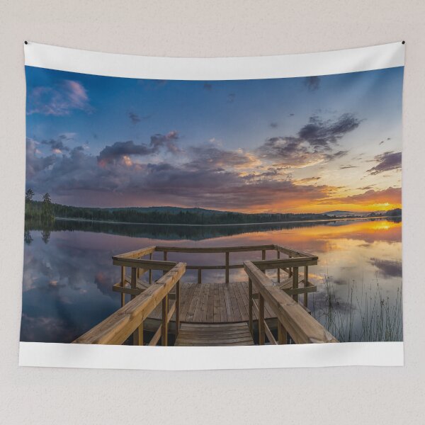 Item preview, Angersjon Pier Sunset designed and sold by DiFigianoPhoto.