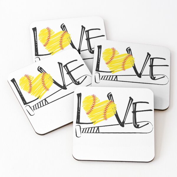 Item preview, Love Softball Symbol designed and sold by LeHongTien.