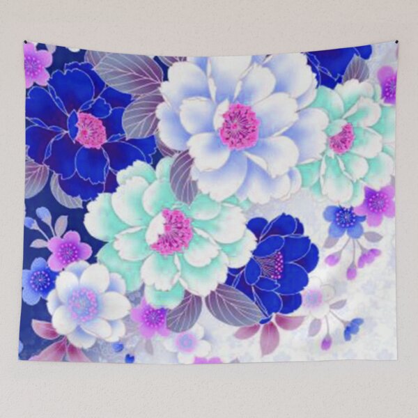 Artikelvorschau, Hübsche blaue und violette Blumen entworfen und verkauft von NexusArts.