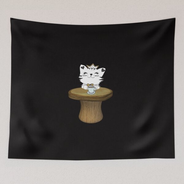 Item preview, cat and coffee cat blip designed and sold by shop-course.