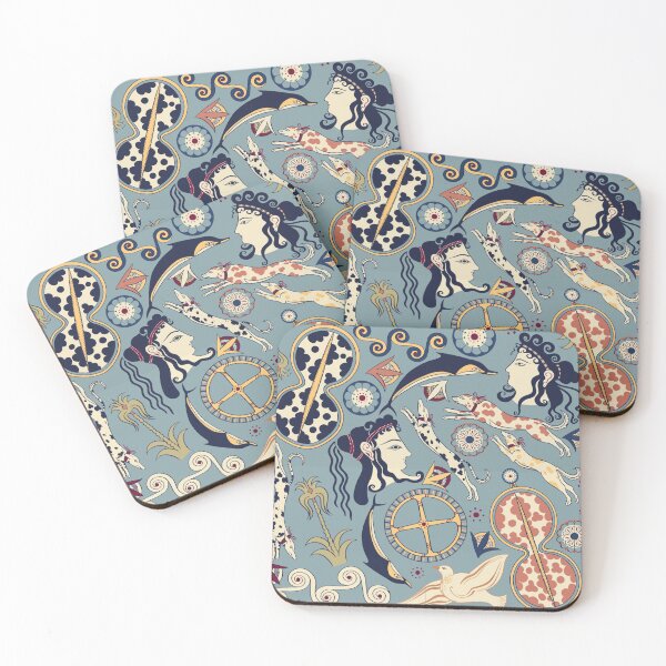 Item preview, Mycenaean Fresco Motifs Pattern designed and sold by AlexanderPetela.