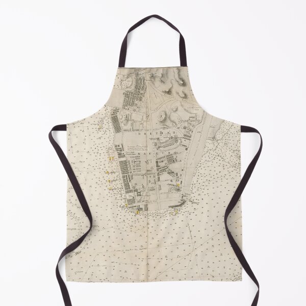 Item preview, Old Hong Kong Harbor Map (1912) Vintage Port of China Atlas designed and sold by BravuraMedia.