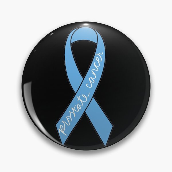 Item preview, Prostate cancer awareness ribbons designed and sold by StickinTogether.