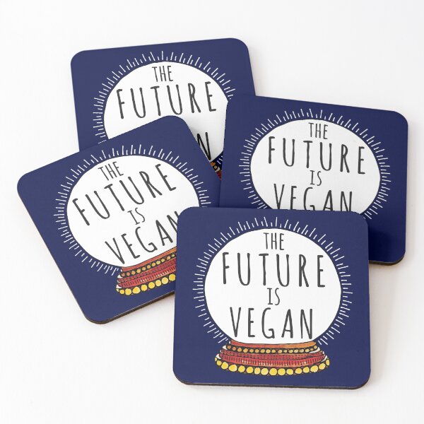 Item preview, THE FUTURE IS VEGAN Crystal Ball with White Halo designed and sold by Susan Prolman.