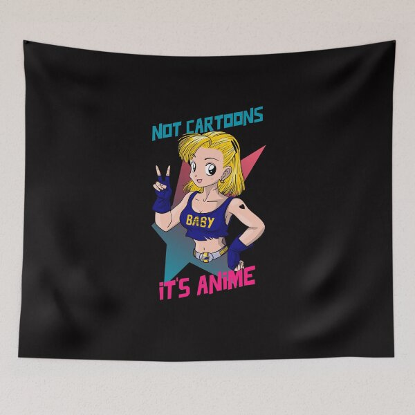 Item preview, It's Not Cartoons, It's Anime designed and sold by TeesbyGinyard.