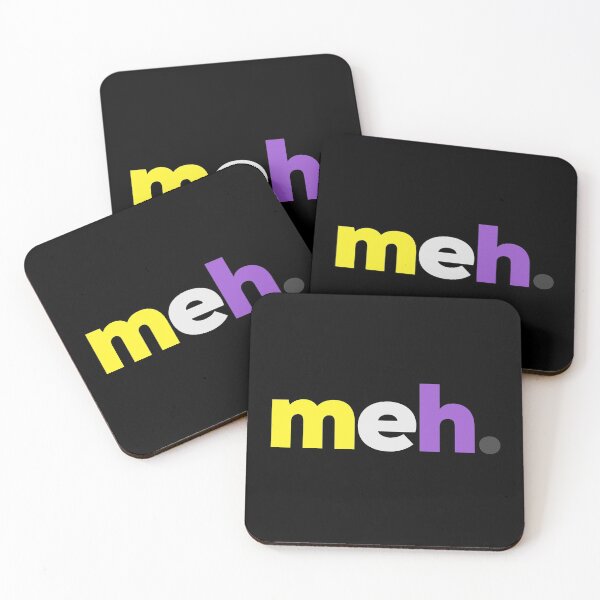 Item preview, meh. Nonbinary Pride designed and sold by Subtle Pride Shop.